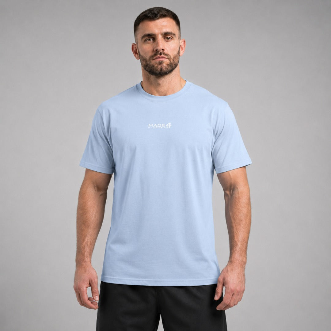 Made4Fighters Logo T-Shirt Blue