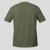 Made4Fighters Logo T-Shirt Khaki Back