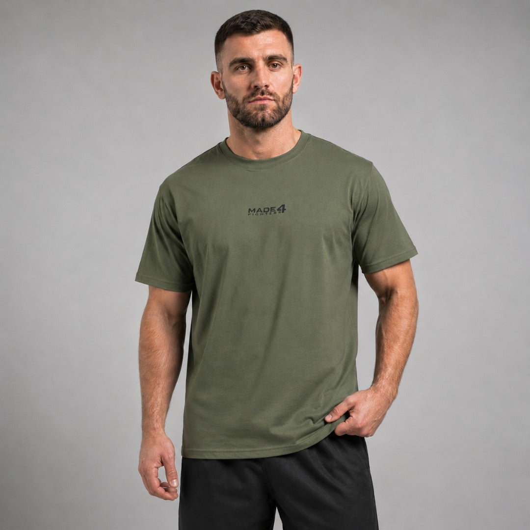 Made4Fighters Logo T-Shirt Khaki