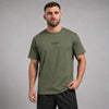 Made4fiters شعار تي شيرت khaki
