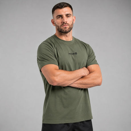 Made4Fighters Logo T-Shirt Khaki