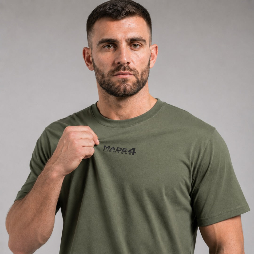 Made4Fighters Logo T-Shirt Khaki
