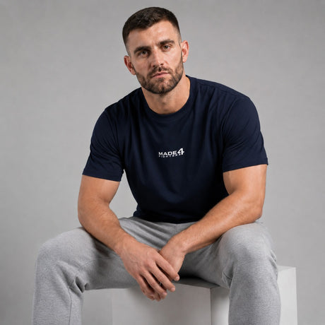Made4Fighters Logo T-shirt marin
