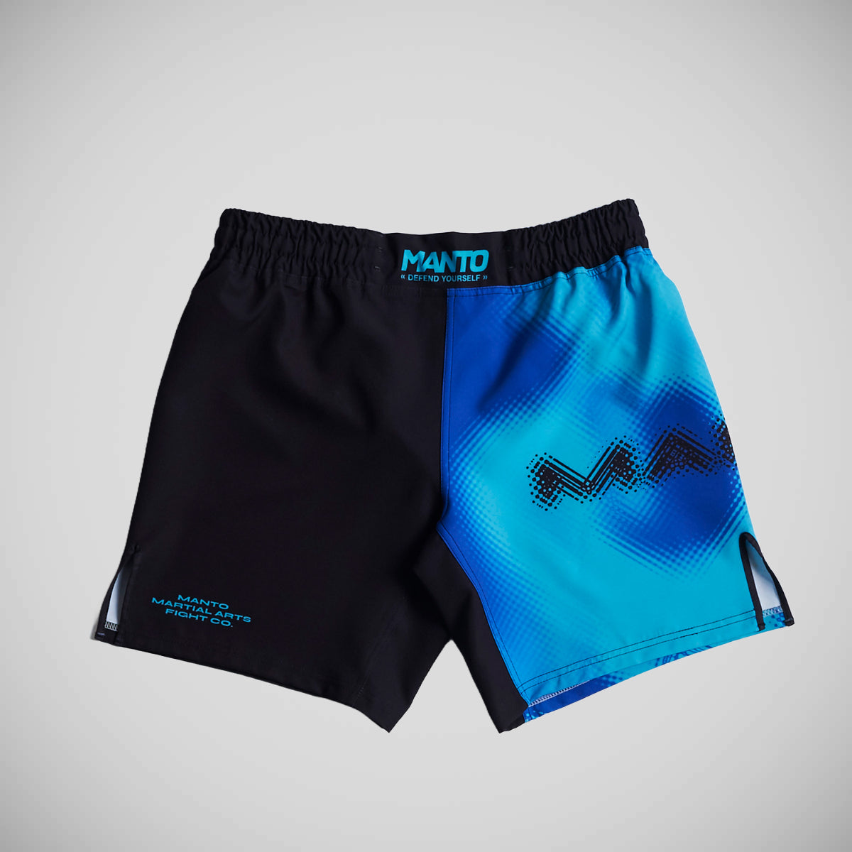 Manto Atomic Fight Shorts Blue