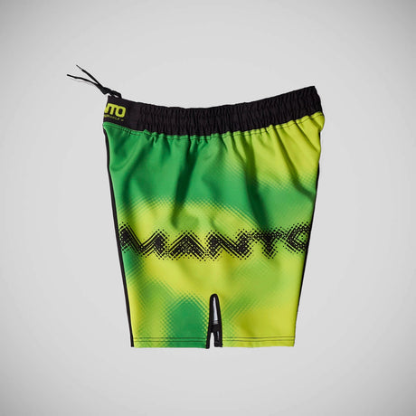 Shorts de luta atômica Manto verde