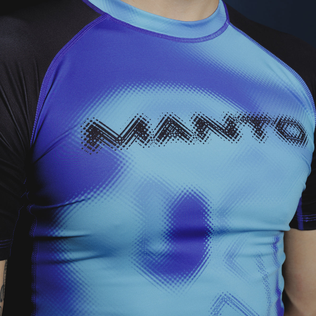 Manto Atomic Rash Guard Blue