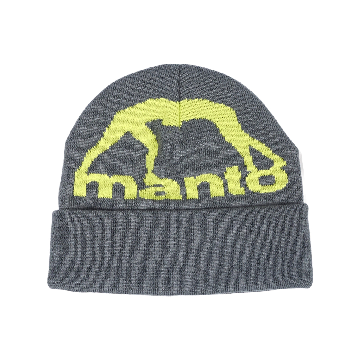 Manto Big Logo Beanie Grey