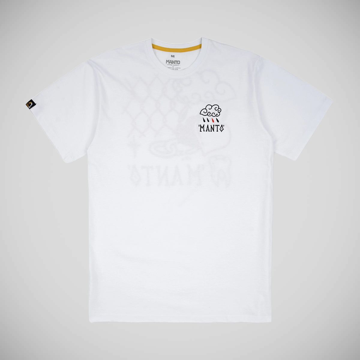 Manto πικρό γλυκό μπλουζάκι λευκό