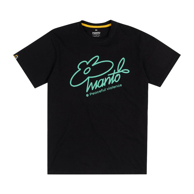 Manto Bloom T-Shirt Black