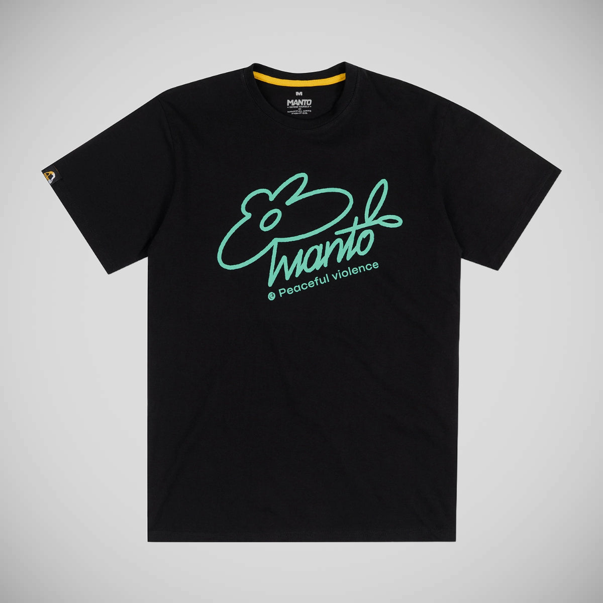 Manto Bloom T-Shirt schwarz