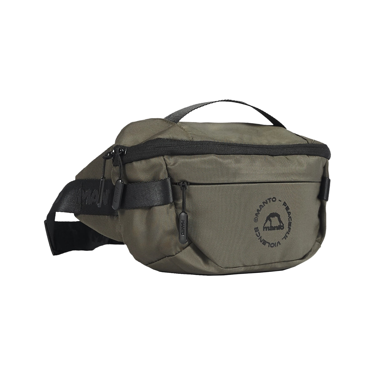 Manto Circle Waist Bag Khaki