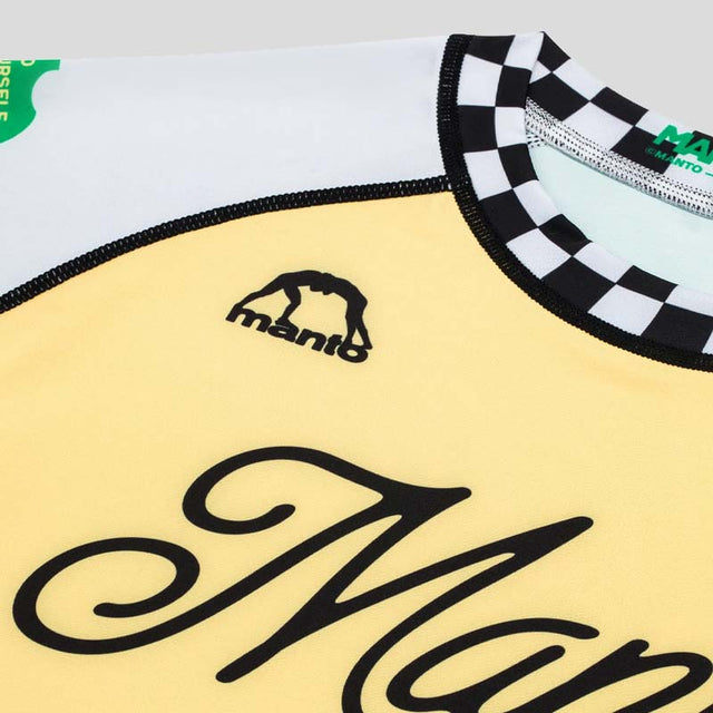 Manto Cross Rash Guard Yellow