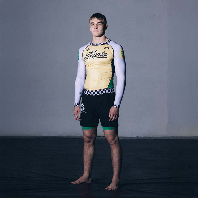 Manto Cross Rash Guard Yellow