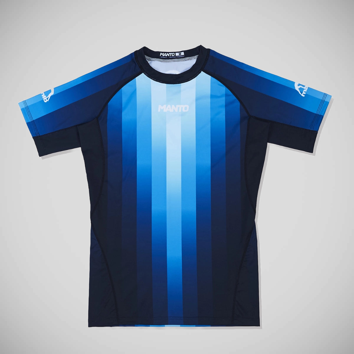 Manto Crystal Rash Guard Black from Made4Fighters