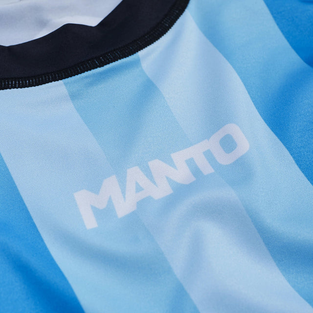 Manto Crystal Rash Guard Black