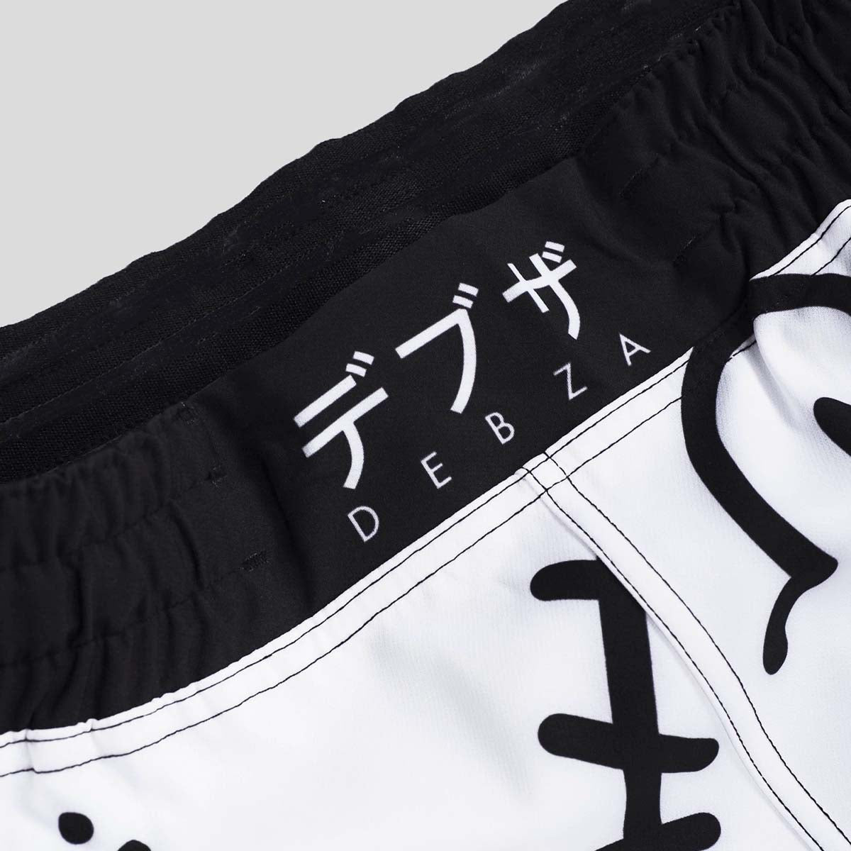 Manto Debza Fight Shorts White
