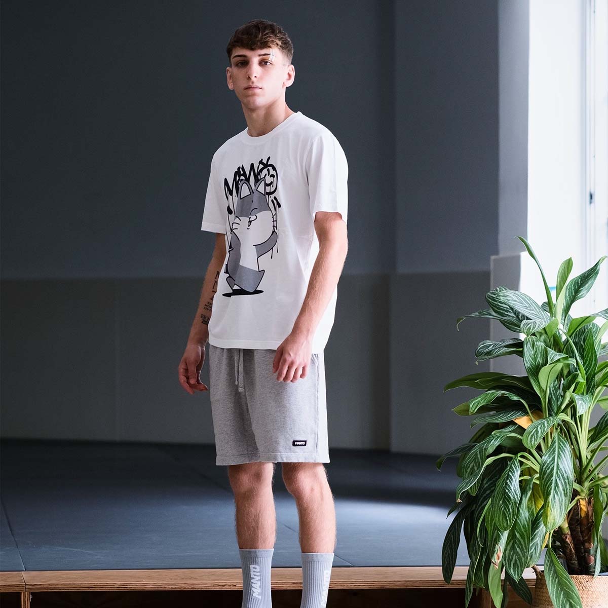 Manto Debza T-shirt λευκό