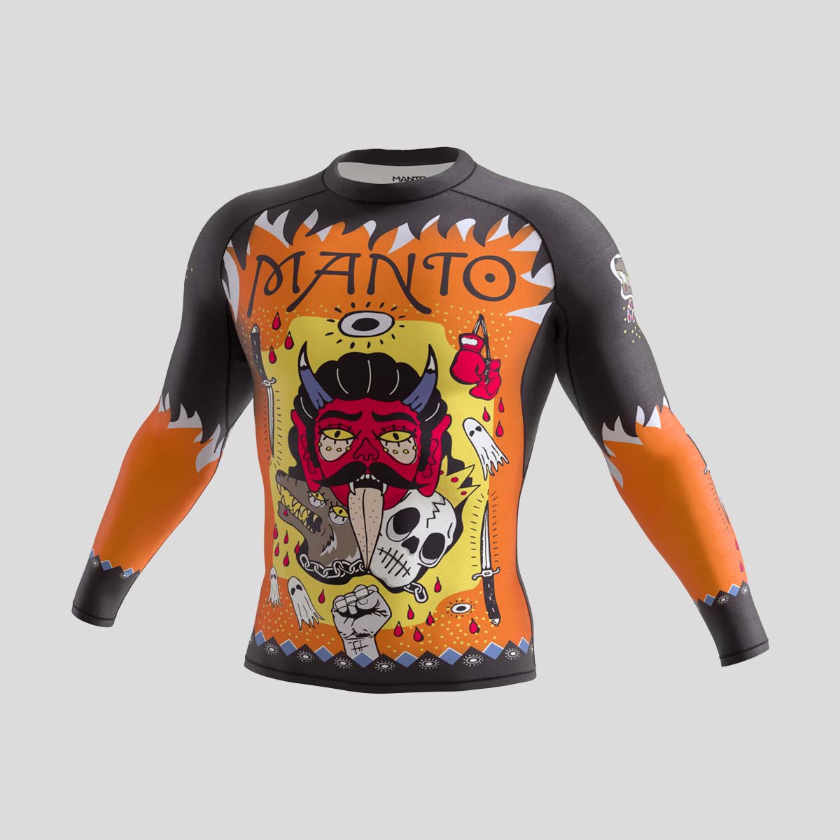 Rash Guard z długim rękawem Manto Diablo