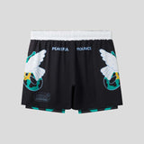 Manto Dove Fight Shorts Black
