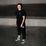 Camiseta de alma de caça manto preto