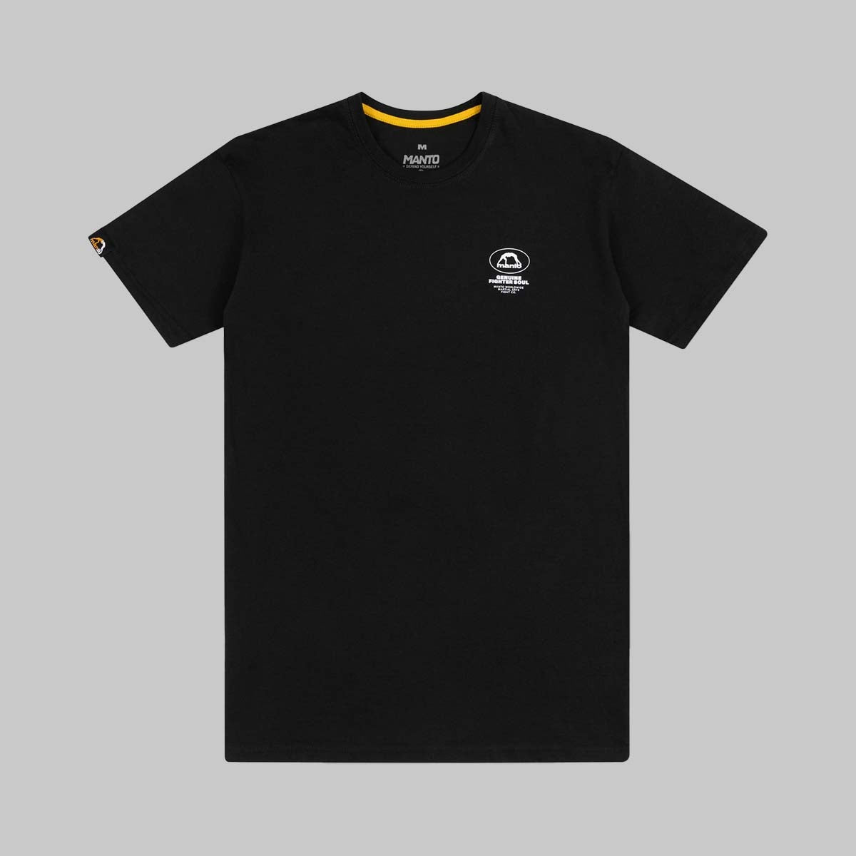 Camiseta de alma de caça manto preto