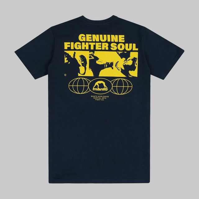 Manto Fighter Soul T-Shirt Navy