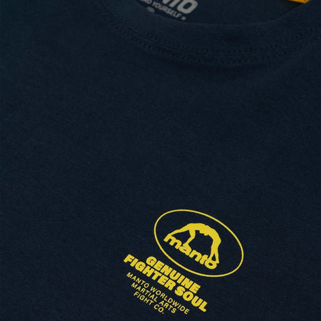 Manto Fighter Soul T-Shirt Navy
