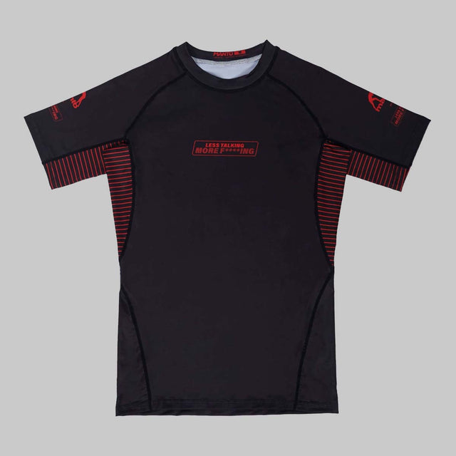 Manto Fighting Rash Guard Black