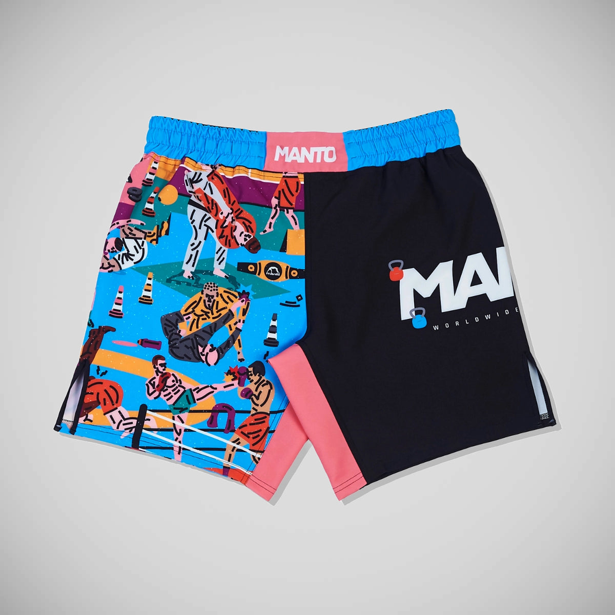 Manto Gym 2.0 Fight Shorts Multolour