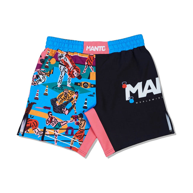 Manto Gym 2.0 Fight Shorts Multicolour