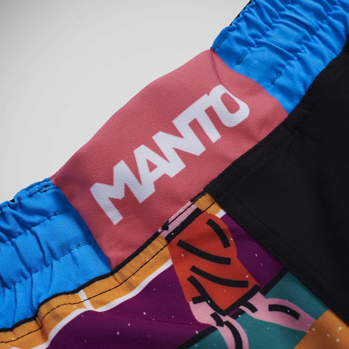 Manto Gym 2.0 Fight Shorts Multolour