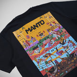 Manto Spor Salonu 2.0 T-Shirt Siyah