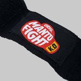 Манто рука обгортає чорний