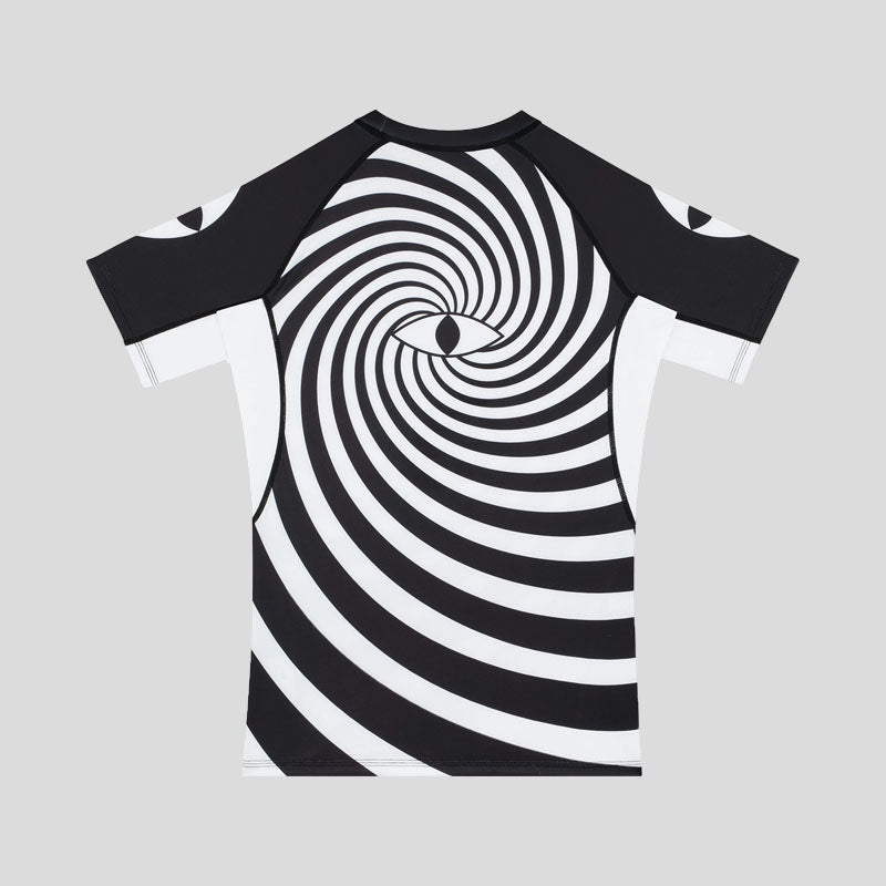 Manto Illusion Rash Guard Black