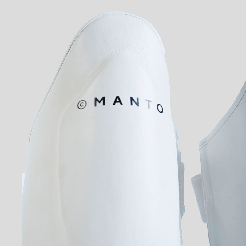Manto Impact Shin Guards White