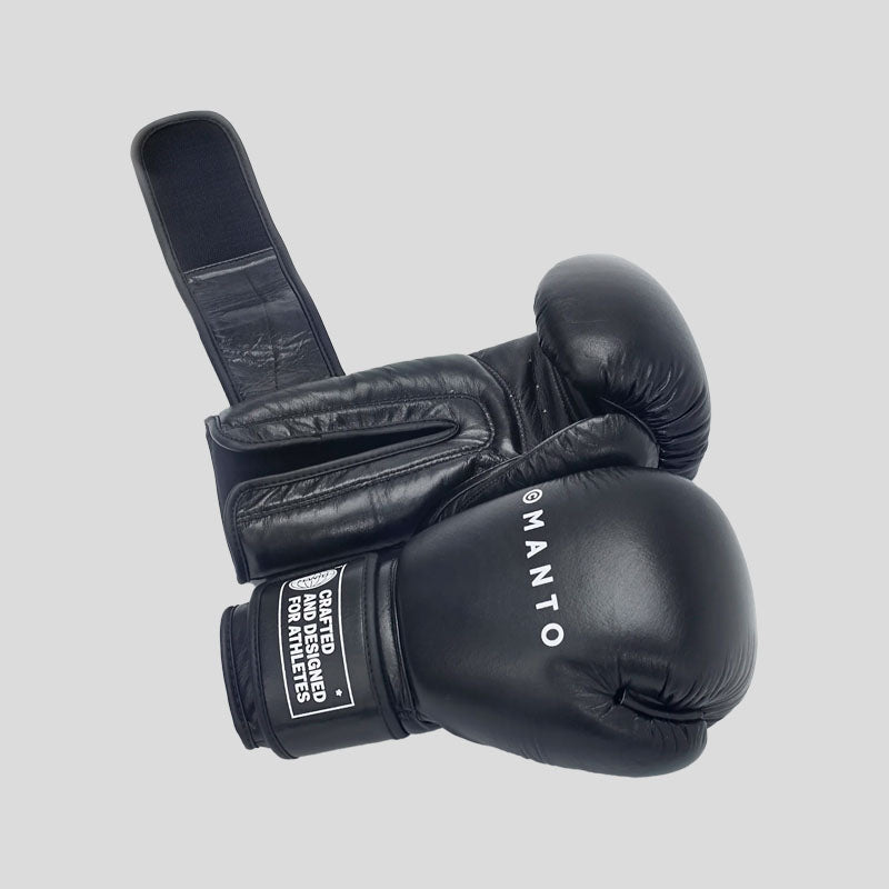 Manto Impact+ Boxing Gloves Black