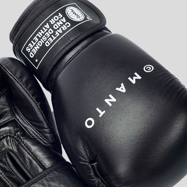 Manto Impact+ Boxing Gloves Black