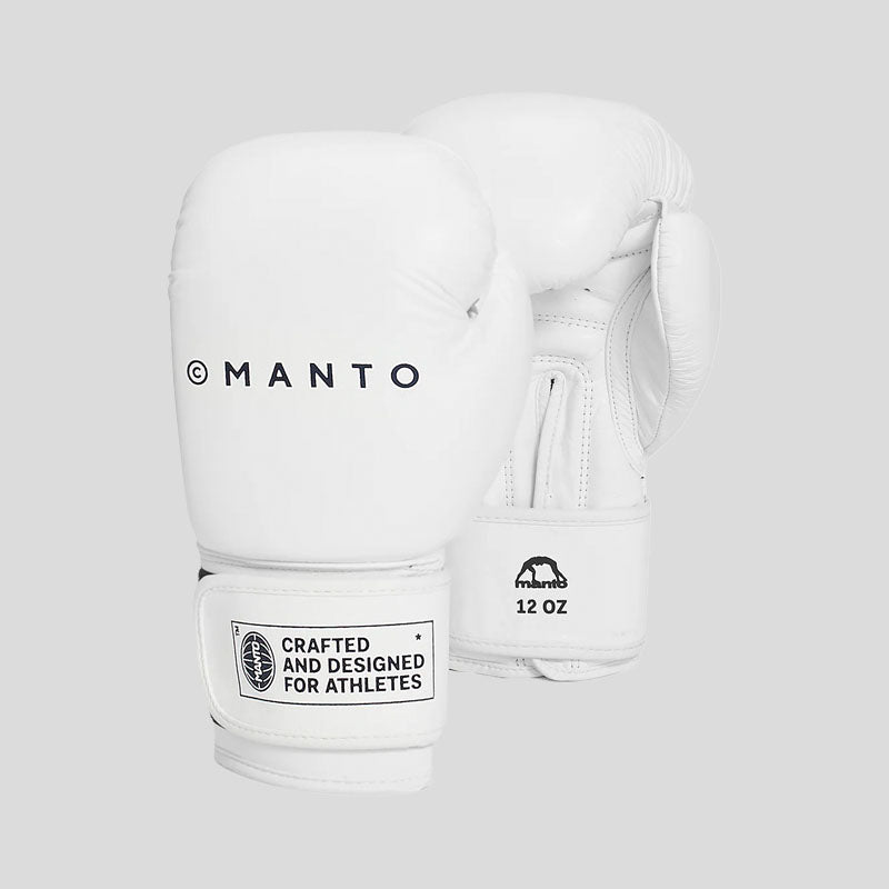 Manto Impact+ Boxing Gloves White
