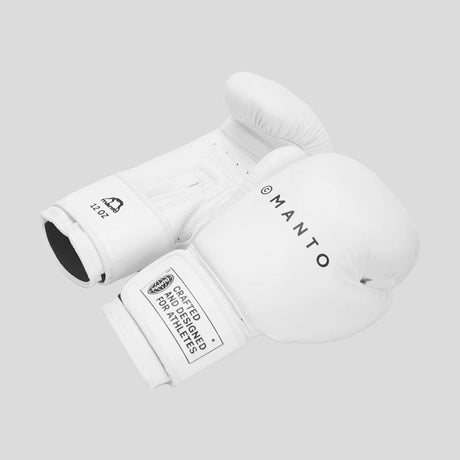 Manto Impact+ Boxing Gloves White