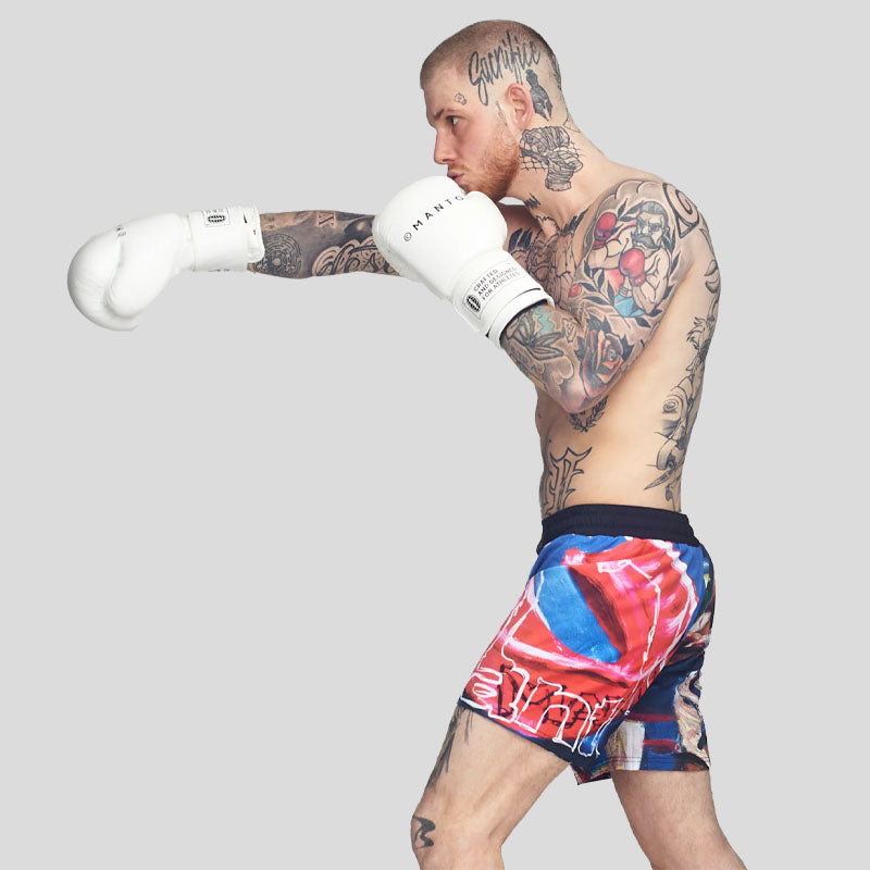Manto Impact+ Boxing Gloves White