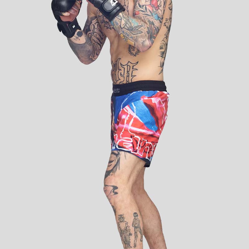 Manto Ivo Fight Shorts Multicolour