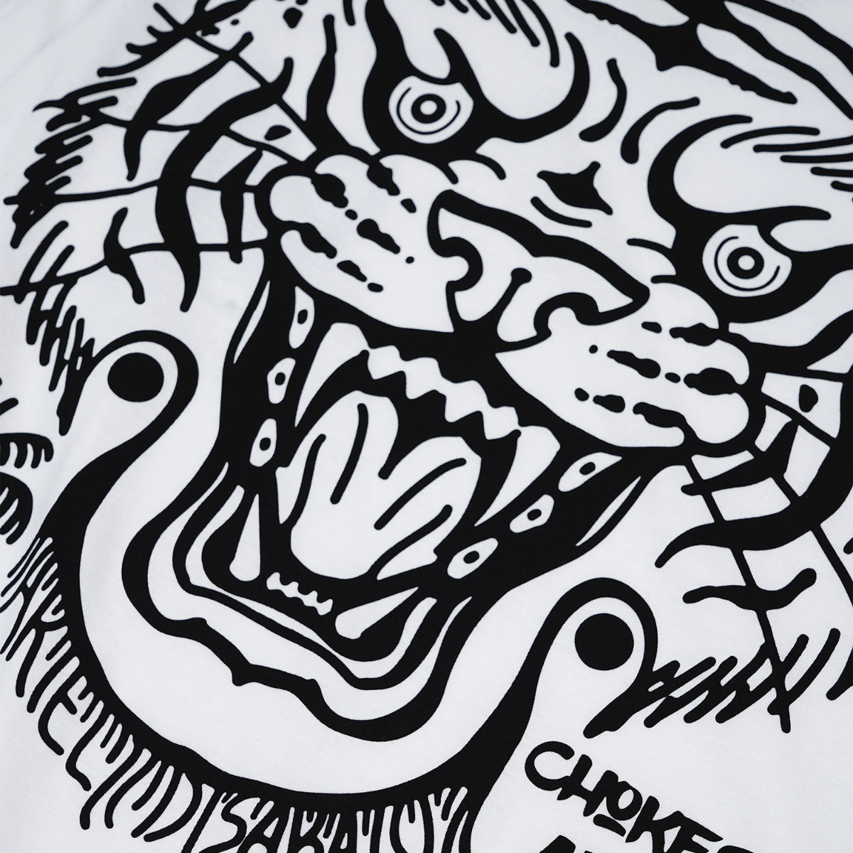 Manto JJ nikdy nezemřet tričko bílé