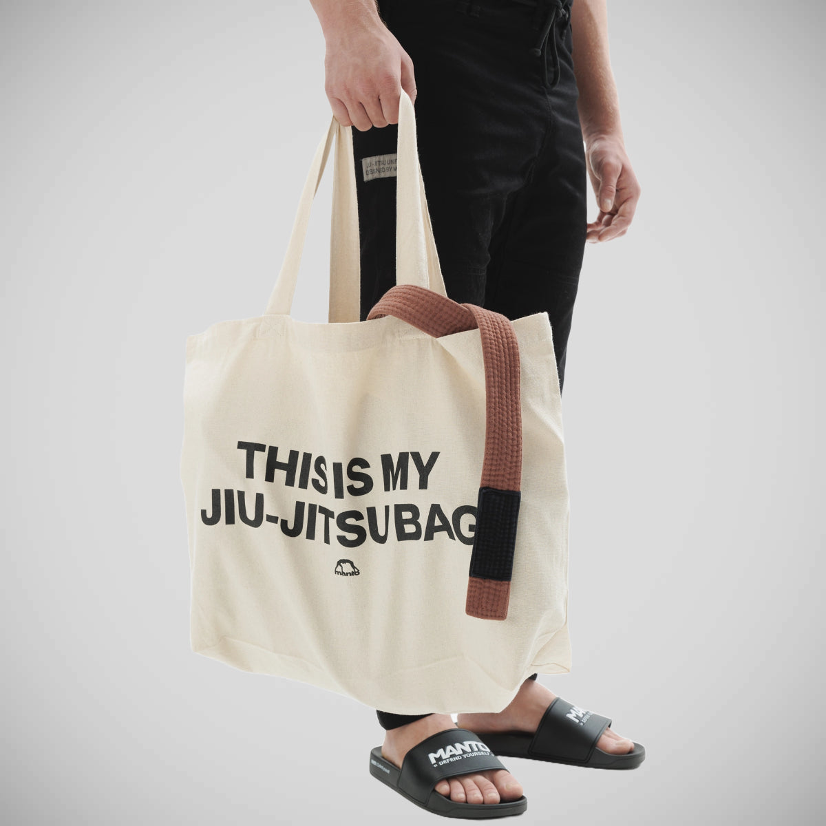 Manto Jiu-Jitsu Bag Tote Bag Beige