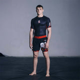 Manto Lucky Cat Fight Shorts Black