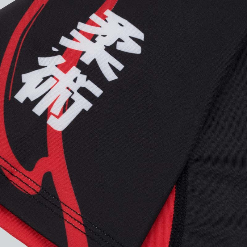 Manto Lucky Cat Rash Guard Black