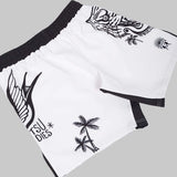 मंटो मिको फाइट शॉर्ट्स व्हाइट