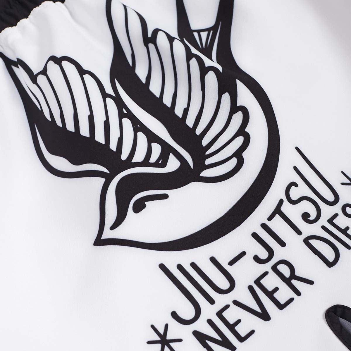 मंटो मिको फाइट शॉर्ट्स व्हाइट