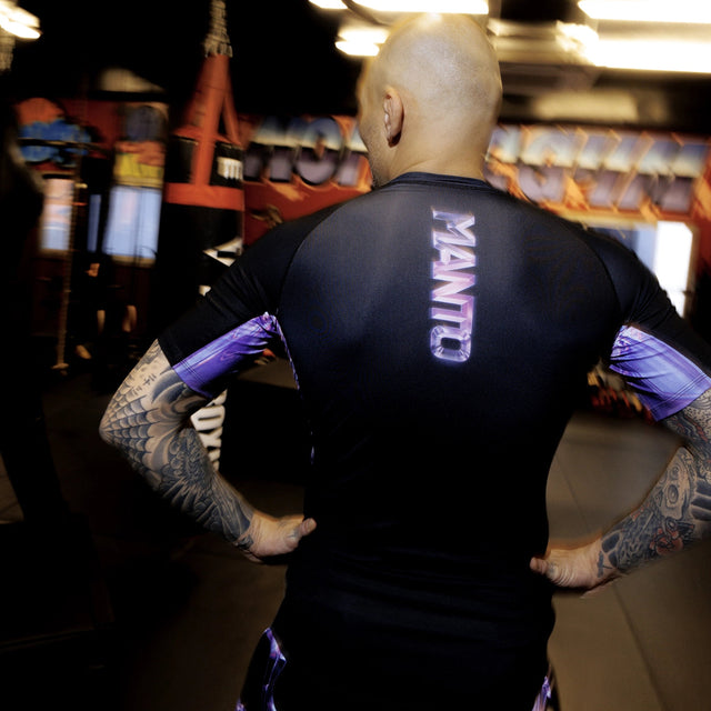 Manto Mirage Rash Guard Black