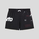 Manto Overcome Fight Shorts White