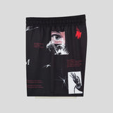 Manto Overcome Fight Shorts White